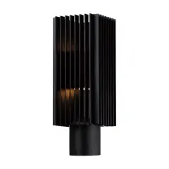 ET2 Lighting Rampart 2 - Light Post Light in  Black