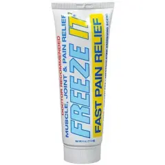 Freeze It Muscle, Joint & Pain Relief Gel 4 Oz