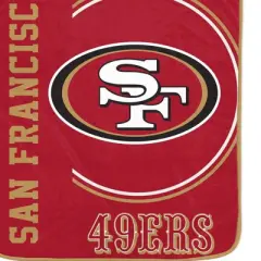 NFL San Francisco 49ers Keep It Simple Ultra Soft Blanket