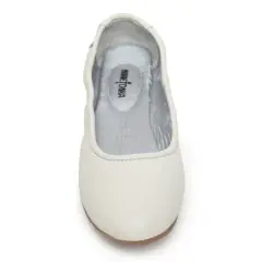 Minnetonka Women's Leather Anna Ballerina Flat