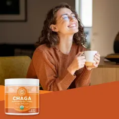 Vimergy USDA Organic Wild Chaga Mushroom Extract Powder