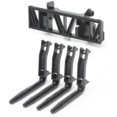 BRUDER Accessories for Frontloader: Box-type pallet, winch, & forks