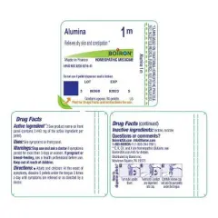 Alumina 1M by Boiron Homeopathic Single Medicine For Digestive  -  80 Pellet