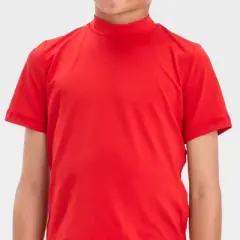 Boys' Solid Rash Guard Top - Cat & Jack&trade; Red