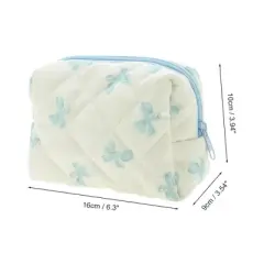 Unique Bargains Butterfly Pattern Makeup Bag 1 Pc