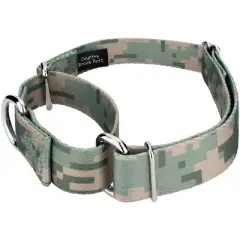 Country Brook Petz Digital Camo Martingale Dog Collar and Leash