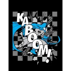Batman Kaboom Black T-shirt Toddler Boy to Youth Boy