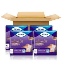 TENA Intimates for Women Incontinence & Postpartum Underwear - Overnight Absorbency