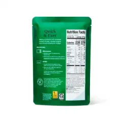 90 Second Long Grain & Wild Rice with Herbs & Seasonings Microwavable Pouch - 8.5oz - Good & Gather&trade;