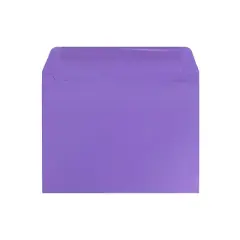 JAM Paper 9 x 12 Booklet Colored Envelopes Violet Purple Recycled 25/Pack (1531752)