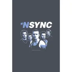 Women's NSYNC Attitude Pose Racerback Tank Top