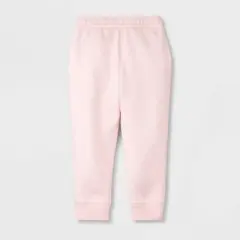 Toddler Girls' 2pk Fleece Jogger Pants - Cat & Jack&trade; Gray/Pink