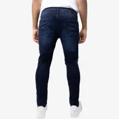 CULTURA Men's Stretch Skinny Fit Denim Jeans