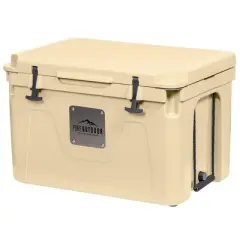 Monoprice Emperor Cooler - 80 Liters - Tan | Securely Sealed, Ideal for The Hottest and Coldest Conditions - Pure Outdoor Collection