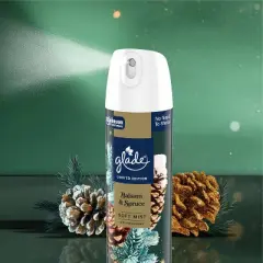 Glade Compressed Gas Air Freshener Aerosol - Balsam & Spruce - 8oz