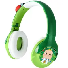 eKids Cocomelon Wireless Headphones for Kids &ndash; Green (CO-B42.EXV22)