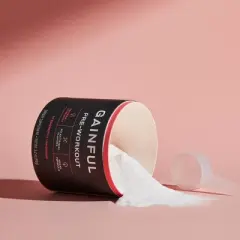 Gainful Pre-workout Caffeinated Supplement - Strawberry Lemonade - 3.2oz