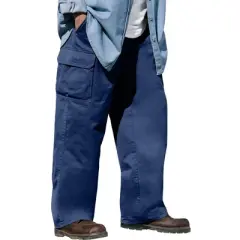 Boulder Creek by KingSize Men's Big & Tall  Renegade Side-Elastic Waist Cargo Pants