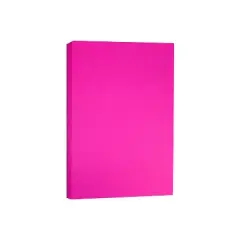JAM Paper Ledger Matte 24 lb. Paper 11" x 17" Tabloid Ultra Fuchsia Pink 100 Sheets/Pack (16728461) 