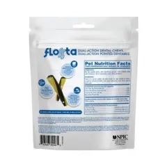 N-Bone Flossta Dual-Action Mint Flavor Dental and Hard Chew Dog Treats - 12oz