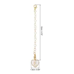 Unique Bargains Letter Accessories for Stanley Tumbler Cup Initial Name ID Personalized Charm E