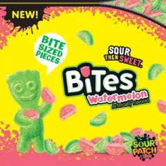 SOUR PATCH KIDS Soft & Chewy Candy Watermelon Bites - 12oz