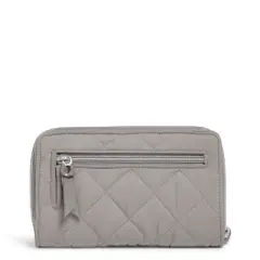 Vera Bradley Women's Performance Twill RFID Turnlock Wallet