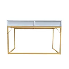 Alma Office Desk Light Blue - ACEssentials