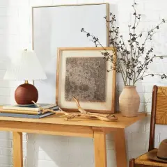 18" x 18" Vintage Textile Framed Under Glass - Threshold&trade; designed with Studio McGee