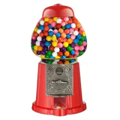 Great Northern Popcorn Gumball Machine with Glass Globe - Red