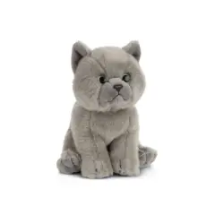 Living Nature British Grey Shorthair Kitten Plush Toy