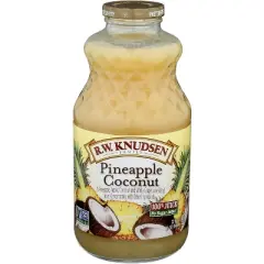 R.W. Knudsen Family Organic Pineapple Coconut Juice -32 fl oz (Case of 6)