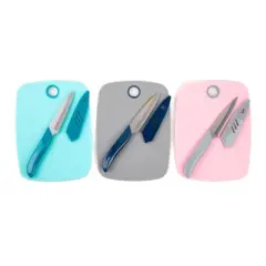 Core Home Grip Strip Cutting Board Set 7 in. L X 8 in. W Plastic - Case of 12 - 3 pc