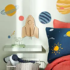 Rocket Wood Lit Kids' Wall Decor - Pillowfort&trade;