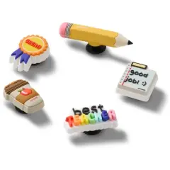 Crocs Jibbitz Best Teacher Shoe Charms 5-Pack