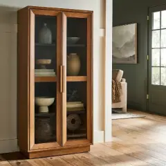Kennington 2 Door Display Cabinet - Threshold&trade; designed with Studio McGee