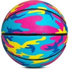 AND1 Ultra Grip Basketball: Official Regulation Size 7 (29.5 inches) Rubber- Deep Channel Construction, Made for Indoor Outdoor Games