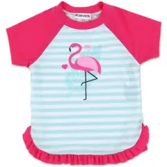 Trolls Kindi Kids JoJo Siwa Poppy Unicorn Girls One Piece Bathing Suit Bikini Top Rash Guard Skirt and Bottom 5 Swimsuit Set Toddler