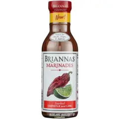 Briannas Smoked Chipotle and Lime Marinade - 6 pack, 12 oz