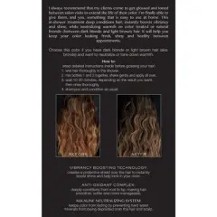 Kristin Ess Hair Dye Gloss in Smokey Topaz for Medium Blonde Hair - 4 fl oz