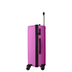 MAYEERTY 3-Piece Luggage Set Lightweight Travel Suitcases with TSA lock & Moulded Corner, Carry on Business Luggages, Rose Pink - 20"/24"/28"