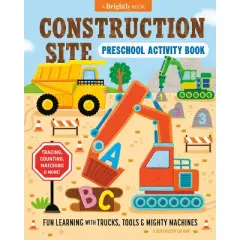 Construction Site Preschool Activity Book - (Preschool Activity Books) (Paperback)