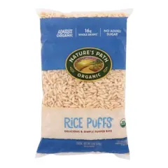 Nature's Path Organic Rice Puffs Cereal - Case of 12/6 oz