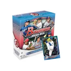 2025 Topps MLB Bowman Baseball Trading Card Mega Box