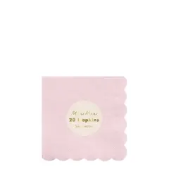 Meri Meri Small Candy Pink Paper Napkins (Pack of 20)