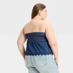 Women's Knit Woven Twist Tube Top - Wild Fable&trade;