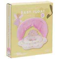 Sunnylife Baby Float - Mima Fairy Lemon Lilac, Inflatable Tube, Shade, Head Rest