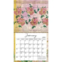 Lang 2024 Wall Calendar 24"x12" Patina Vie