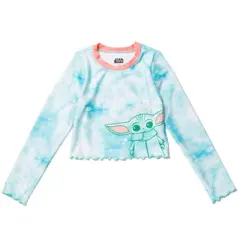 Star Wars The Child Girls Rash Guard and Bikini Bottom Little Kid to Big Kid 
