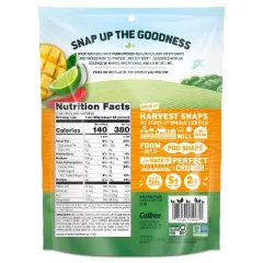 Harvest Snaps Mango Chile Lime Crispy Baked Veggie Snacks - 3oz